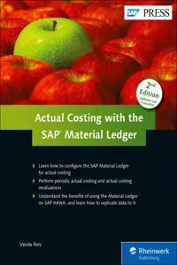 Actual Costing with the Material Ledger in SAP ERP_cover