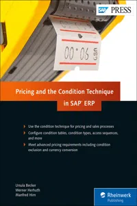 Pricing and the Condition Technique in SAP ERP_cover