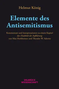 Elemente des Antisemitismus_cover
