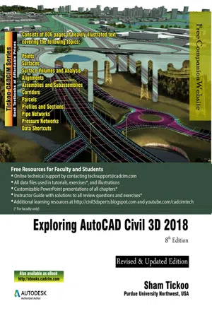 Exploring AutoCAD Civil 3D 2018, 8th Edition