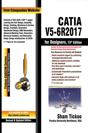 CATIA V5-6R2017 for Designers, 15th Edition