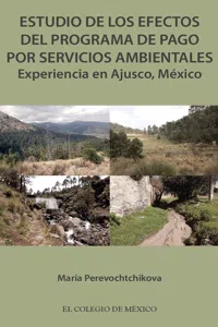 Estudio de los efectos del programa de pago por servicios ambientales_cover