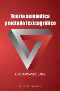 Teoría semántica y método lexicográfico_cover