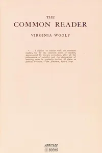 The Common Reader, Second Series_cover