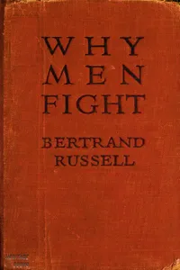 Why Men Fight; A Method of Abolishing the International Duel_cover
