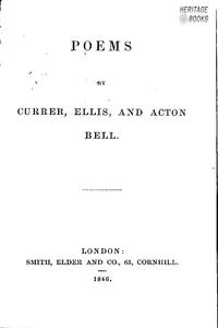 Poems by Currer Bell_cover