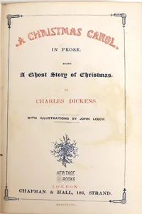 A Christmas Carol in Prose_cover