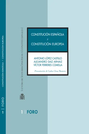 Constitución española y Constitución europea