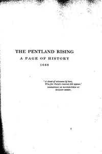 The Pentland Rising_cover