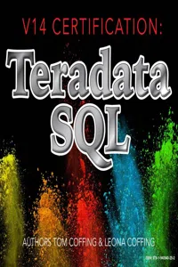 V14 Certification: Teradata SQL_cover