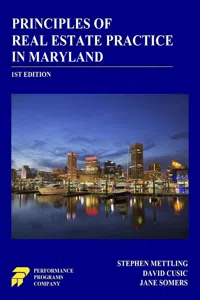 Principles of Real Estate Practice in Maryland_cover