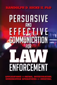 Persuasion and effective Communication for Law Enforcement_cover
