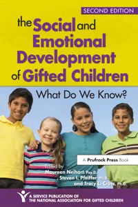 The Social and Emotional Development of Gifted Children_cover