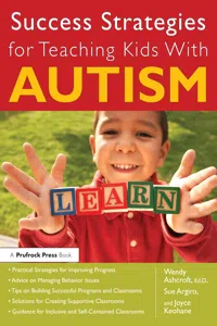 Success Strategies for Teaching Kids With Autism_cover