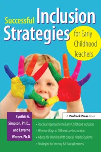 Successful Inclusion Strategies for Early Childhood Teachers_cover