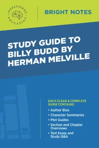 Study Guide to Billy Budd by Herman Melville_cover