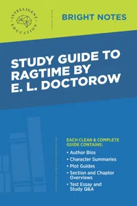 Study Guide to Ragtime by E. L. Doctorow_cover