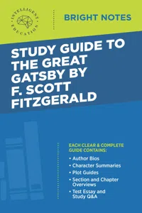 Study Guide to The Great Gatsby by F. Scott Fitzgerald_cover