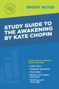 Study Guide to The Awakening by Kate Chopin_cover