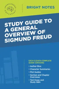 Study Guide to a General Overview of Sigmund Freud_cover