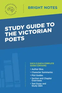 Study Guide to the Victorian Poets_cover