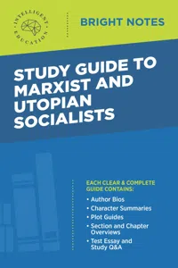 Study Guide to Marxist and Utopian Socialists_cover