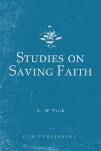 Studies on Saving Faith_cover