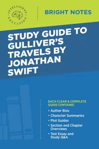 Study Guide to Gulliver's Travels by Jonathan Swift_cover