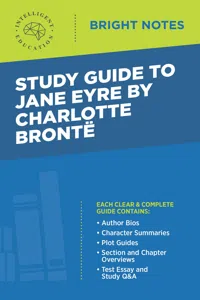 Study Guide to Jane Eyre by Charlotte Brontë_cover