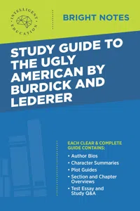 Study Guide to The Ugly American by Burdick and Lederer_cover