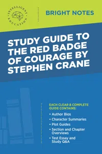 Study Guide to The Red Badge of Courage by Stephen Crane_cover