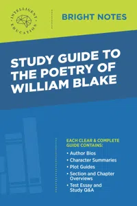 Study Guide to The Poetry of William Blake_cover