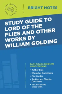 Study Guide to Lord of the Flies and Other Works by William Golding_cover