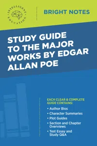 Study Guide to the Major Works by Edgar Allan Poe_cover