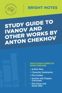 Study Guide to Ivanov and Other Works by Anton Chekhov_cover