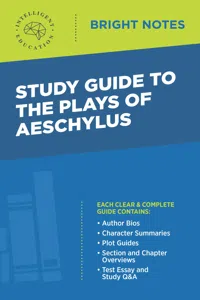 Study Guide to the Plays of Aeschylus_cover