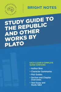 Study Guide to The Republic and Other Works by Plato_cover