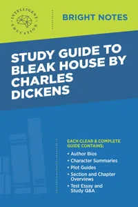 Study Guide to Bleak House by Charles Dickens_cover