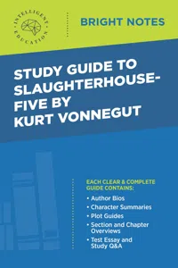 Study Guide to Slaughterhouse-Five by Kurt Vonnegut_cover