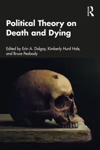 Political Theory on Death and Dying_cover