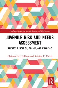 Juvenile Risk and Needs Assessment_cover