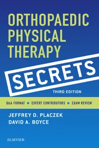 Orthopaedic Physical Therapy Secrets - E-Book_cover