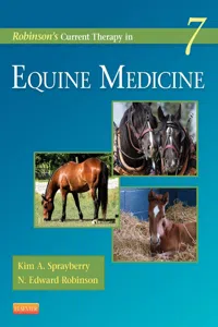 Robinson's Current Therapy in Equine Medicine_cover