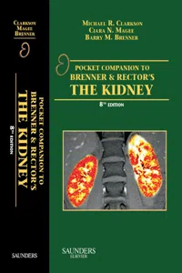 Pocket Companion to Brenner and Rector's The Kidney_cover