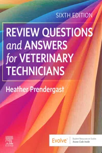 Review Questions and Answers for Veterinary Technicians E-Book_cover