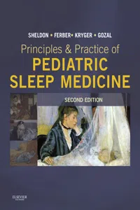 Principles and Practice of Pediatric Sleep Medicine E-Book_cover