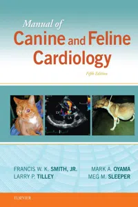 Manual of Canine and Feline Cardiology_cover