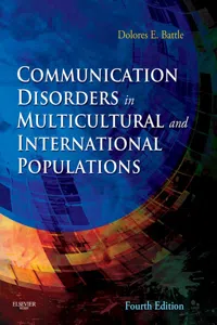 Communication Disorders in Multicultural Populations_cover
