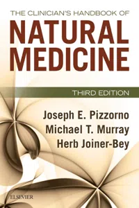 The Clinician's Handbook of Natural Medicine E-Book_cover
