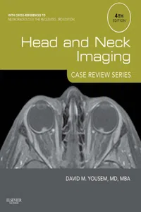 Head and Neck Imaging: Case Review Series E-Book_cover